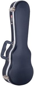 Crossrock, 0-String Soprano Ukulele, Super lightweight ABS Molded Hard Case in Black, (CRA860SUBK)