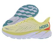 HOKA ONE ONE Clifton 8 Womens Shoes Size 9, Color: Yellow Pear/Sweet Corn