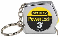 Stanley Hand Tools 39-130 3' PowerLock Key Tape Rule - 6 Pack