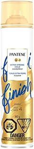 Pantene Hairspray, Extra Strong Hold Hairspray, Lasting Hold, Texturizing, Level 4, 397 g