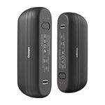 OCOOPA Hand Warmers Rechargeable 2 Pack, Electric Handwarmers Pocket Reusable Portable, USB Hand Warmers 2 in 1 Magnetic, 3 Levels Heat Instant, Safety Certified, for Golf Outdoor Skiing, UT2S Mini