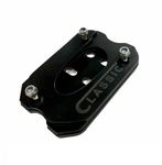 ASH Metal Side Stand Extender Base for Reborn Classic 350 Bike Black