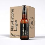 Hawkstone Premium Lager Bottle, 6 x 330ml