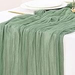 Socomi Sage 14ft Cheesecloth Table 