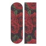 senya Skateboards Grip Tape Longboards Griptape Red Rose Sandpaper for Rollerboard