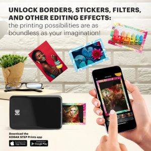 KODAK Step Instant Photo Printer – Portable Wireless Bluetooth
