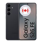 Samsung Galaxy S25 FE (CAD Version & Warranty) - Jet Black, 256GB, Galaxy AI, 6.7" AMOLED 2X Display, 50MP