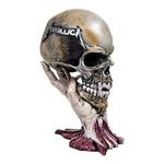Nemesis Now Metallica Sad But True Skull, Pushead Artwork, Hand-Painted Resin Figurine, Heavy Metal Music Gift, Official Rock Band Collectible, 22cm