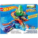 Hot Wheels City Color Shifters - Color Splash Science Lab Track Set