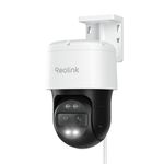 Reolink 4K PTZ Dual-Lens PoE Security Camera Outdoor with 6X Hybrid Zoom, 355° Pan 90° Tilt, Auto Tracking, Color Night Vision, Person/Vehicle/Pet Detection, Two-Way Audio, TrackMix PoE