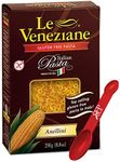 Le Veneziane Gluten Free Pasta Noodles ~ Anellini Noodles ~ Corn Pasta ~ 2 Count (8.8 Oz.)