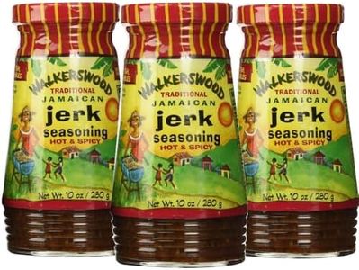 Walkerswood Jerk Seasoning (Hot), 10 Ounce (Pack of 3)