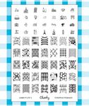 Nail Art Jumbo Stamp Stamping Images/Designs Plate/Stencil/Template 3 European Romance By VAGA