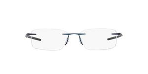 Oakley mens Rectangular Eyeglass Frame, Blue Frame, 53 mm (OX5118)