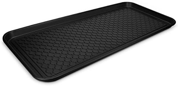 Navaris Shoe Drip Tray - Multi-Purpose Boot Tray for Rain Boots, Winter Boots, Wellies, Muddy Shoes - for Indoor and Outdoor Use in All Seasons - XL