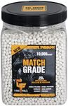 Crosman 20002 0.20gm Airsoft BBS (10000-Count, White)