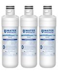 Waterspecialist MDJ64844601 Refrigerator Water Filter, for LG LT1000P, LT 1000P, LT1000PC, LT1000PCS, LFXC24796S, LSFXC2496D, ADQ74793501, ADQ74793502, Kenmore 46-9980, 9980 (Pack of 3)