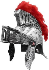 Nicky Bigs Novelties Rutgers University Unisex-Adult Sir Henry The Scarlet Knight Helmet Mascot Costume Accessory