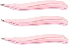 3Pink Professional Magnetic Staple Remover Puller Rubberized Staples Remover Staple Removal Tool for School Office Home