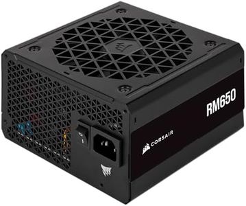 CORSAIR RM650 80 PLUS Gold Fully Modular Low-Noise ATX 650 Watt Power Supply - AU - Black