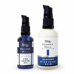 Forest Hill Pre and Post Shave Combo Pack For Men, Easy Shave, Reduces Irritation & Razor Burns, Alcohol Free After Shave Balm For Softening & Moisturizing For All Skin Types