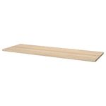 IKEA LAGKAPTEN Table top, 200x60 cm, White Stained Oak Effect