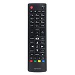 Replacement LG TV Remote Control for All LG LCD LED Smart TV - No Setup Required LG remote