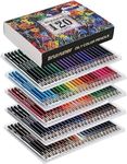 Levin Colored Pencils Oil Pencils Coloring Pencils Drawing Pencils Soft Cores Colored Pencils for Adult Coloring Books Kids Artists Beginners (120 OIL COLOR PENCIL)