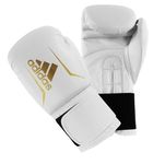 Adidas | Speed 50 Boxing Gloves for Men, Women & Kids | Intermediate Level PU Training Gloves | Perfect for Fitness Classes, Boxing Bag Workouts, and Sparring