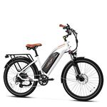 ADDMOTOR Electric Bike for Adult CITYPRO E-43, 125 MI City Ebike, 960WH 500W Step-Thru Commuter Electric Bicycle with 48V 20Ah Battery, 26"x 2.3" City Electric Bike E-Bike