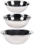 Vollrath Set of 3 Mixing Bowls: 4-Q