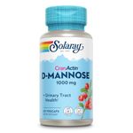 Solaray D-Mannose with Cranactin, 1000 mg, 60 Count