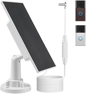 Solar Charger with Energy Storage for Ring Battery Doorbell (2024) Only