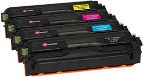 Set of 4 Compatible CLT-504S Laser Toner Cartridges for Samsung Xpress SL-C1810W SL-C1860FW CLX-4195FN CLX-4195FW CLP-415N CLP-415NW | Print Yield: 2,500 Pages (Black) & 1,800 Pages (Colours)