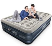 iDOO Air Bed, 3 Mins Quick Self-Inflation/Deflation Air Mattress, Blow Up Bed