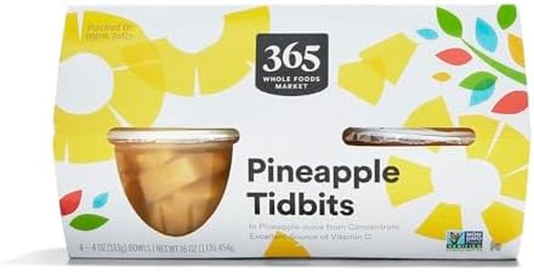 365 by Whole Foods Market, Pineapple Tidbits 4 Count, 16 Ounce