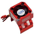 Nitro Hobbies 30mm Alum Case Cyclone Cooling Turbo 1/10 Motor Fan Red