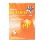 EarPlanes EP2 Ultra-Reusable Earplugs, Airplane Pressure Prevention Earplugs for Children/Smaller Ears. (2 Pairs)