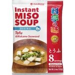 Marukome Instant Ryoutei-No-Aji Miso Soup with Chunks of Tofu 152 g