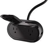 GE Lighting Cync Outdoor Smart Plug, Alexa and Google Assistant Compatible, Wi-Fi/Bluetooth Enabled, No Hub Required