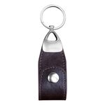 The Wallet Store Premium Leather Keychain Metal Key Ring Hook | Key Chain For Home, Office, Car & Bike Heavy Duty Keychain Holder for Men and Women