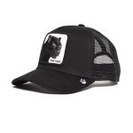 Goorin Bros. Polyester Trucker Hat Men-Mesh Baseball Snapback Cap-The Farm, Black (Panther), One Size