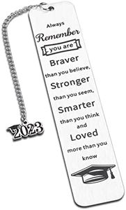 Graduation Gifts for Him Her College High School Graduation Gifts for Him Her Class of 2023 Bookmark Gifts for Master Senior Grads Son Daughter Boys Girls Women Men 2023 Inspirational Bookmark Gifts