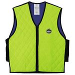 Ergodyne Chill-Its 6665 Evaporative Cooling Vest - Lime, Large