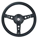 AB Tools Traditional Classic Car Leather Steering Wheel & Boss 36 Spline