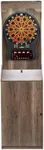 Arachnid E650 Free Standing Dartboard Cabinet Set, Rustic (E650FSRT-BK2)