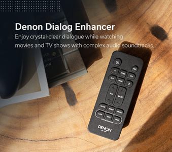 Denon Dolby Atmos Soundbar – DHT-S217, Slim Home Theater Speaker