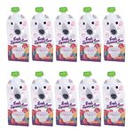 VGEBY Reusable Food Pouch, 10 P Cs Puree Squeeze Pouch Food Squeeze Bag 200ml Refillable Portable Squeeze Baby Skirt Sets for Fruit Puree Clothing Sets