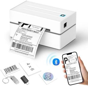 Anycash Bluetooth Thermal Shipping Label Printer, Wireless 4x6 Shipping Label Sticker Printer for Small Business and Office, Compatible with Android&iOS Windows, Used for Amazon, Shopify, Etsy USPS