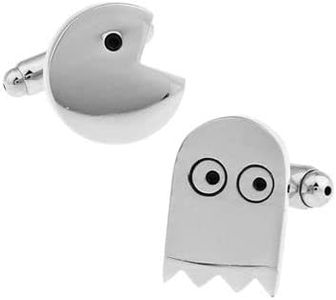 Gemelolandia | Gemelos de Camisa Videojuego Plated Mod I Gemelos Originales Para Camisas | Para Hombres y Niños | Regalos Para Bodas, Comuniones, Bautizos y Otros Eventos